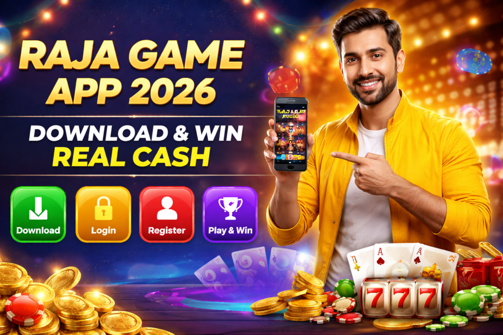 Raja Game App 2026 promotion